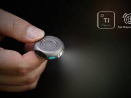9. Kickstarter - The MiCoin Titanium Coin-Sized Rechargeable Flashlight