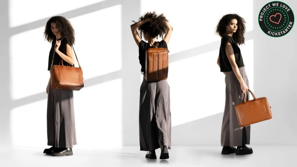 1. Kickstarter - Grand & Air The Expandable, Modular Bag for Active Women