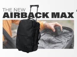 8. Kickstarter - AIRBACK MAX The backpack with Built-in Compression System