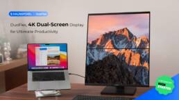 Kickstarter - DuoFlex, 4K Dual-Screen Display for Ultimate Productivity