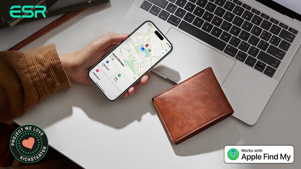 Kickstarter - World's 1st Wallet with Built-in Find My