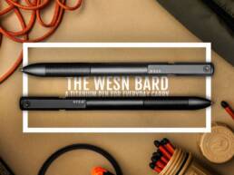 Kickstarter - The WESN Bard A Titanium Pen for Every Day Carry