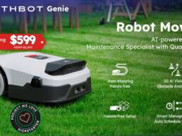 Kickstarter - ANTHBOT Genie Plug-and-Play Smart Robot Lawn Mower