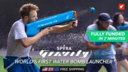 Kickstarter - SpyraGravity THE WORLD'S FIRST WATER BOMB LAUNCHER