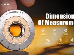 Kickstarter - TITANER - Mini Titanium Curve Measure Slide Rule