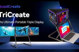 kickstarter - TriCreate Triple-Screen Display