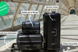 Kickstarter - Luggical Turn Your Luggage Into A Trolley In Seconds