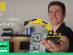 Kickstarter - NANO TRX N320 A Desktop-Sized Fully Functional RC Excavator