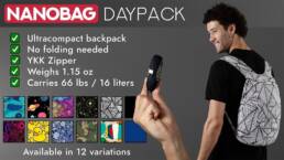 Kickstarter - Nanobag Daypack – The Backpack That Fits in Your Pocket