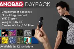 Kickstarter - Nanobag Daypack – The Backpack That Fits in Your Pocket