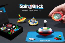 Kickstarter - SpinBrick The Electro-Gyro Brick that Spins for Hours!