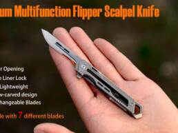 Kickstarter - Titanium Multifunctional Folding Surgical Knife