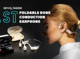 Kickstarter - World 1st Foldable Bass-Enhanced Bone Conduction Headphones