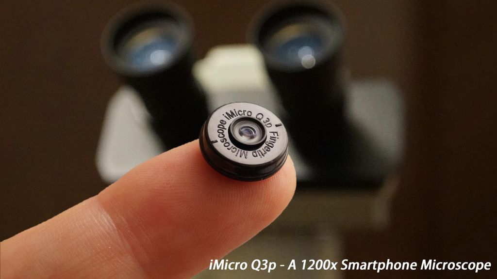 Kickstarter - iMicro Q3p A 1200x Polarizing Fingertip Microscope