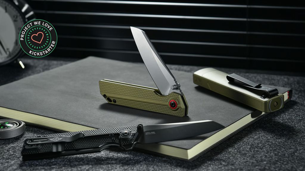 Kickstarter - OKNIFE XEN-OAL Ultra-Lightweight Frame-Lock Pocket Knife