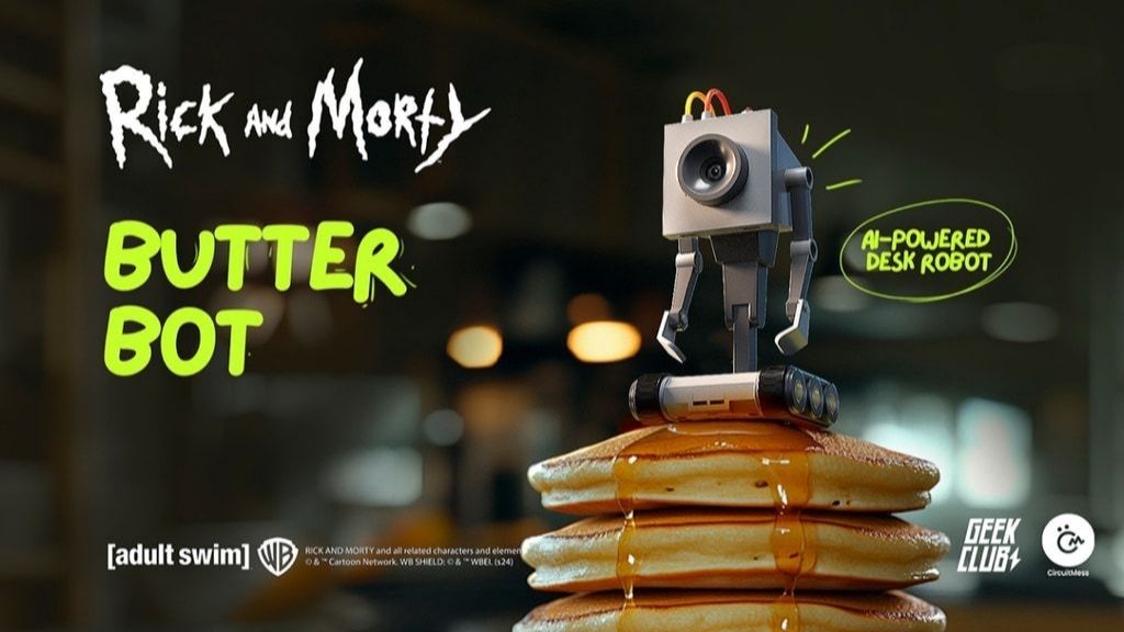 Kickstarter - Rick and Morty™️ Butter Bot an inspired-by AI-powered robot