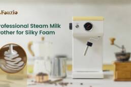 Kickstarter - Foazio Professional Steam Milk Frother for Silky Foam