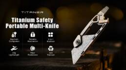 Kickstarter - Titanium Safety Portable Multi-Knife