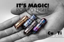 Kickstarter - Ysmart Bullet2 The Micro Quick-Release Keychain Flashlight