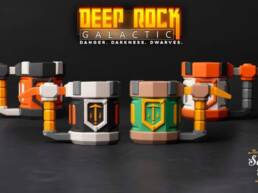 Kickstarter - DEEP ROCK GALACTIC - HIGH QUALITY MUGS 50CL