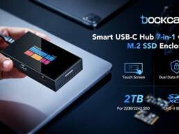 Kickstarter - Dockcase Smart USB-C Hub 7-in-1 with M.2 SSD Enclosure