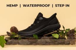 Kickstarter - Waterproof HEMP sneakers for travelling