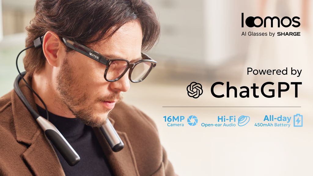 loomos AI Glasses: All-day 16MP Capture & Memory with GPT-4o - Hunt4Best