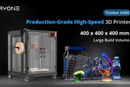 Kickstarter - ERYONE Thinker X400 High-Speed 3D Printer for Print Farms