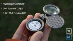 Kickstarter - Loki-Nav Replaceable Compass, Rotatable Loupe & 3-in-1 Cap