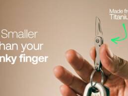 Kickstarter - Micro Knife A Powerful Mini Keychain Cutter