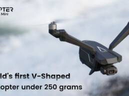 Indiegogo - Falcon Mini - First V-Shaped Bi-Copter under 250g