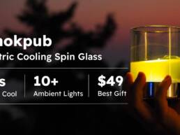 Kickstarter - Smokpub🧊The World's First Electric Cooling Spin Glass