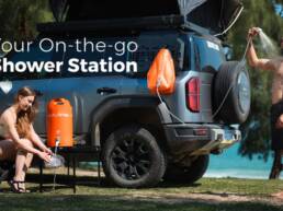 Kickstarter - Tiny Shower Bucket & Bag Your On-the-go Shower Station