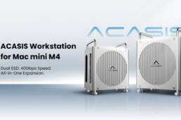 Kickstarter - ACASIS Mac Mini M4 Workstation 8-in-1 Dual SSD 40Gbps Dock