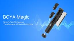 Kickstarter - BOYA MagicWorld’s 1st AI-Powered Transformable Wireless Mic