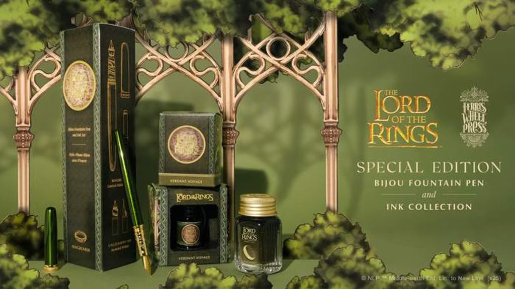 Kickstarter - The Lord of the Rings Fountain Pen & Ink Collection