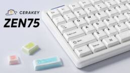 Kickstarter - ZEN75 The First Low-Profile Keyboard with Ceramic Keycaps