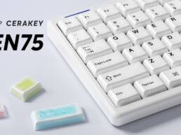 Kickstarter - ZEN75 The First Low-Profile Keyboard with Ceramic Keycaps