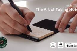 Kickstarter - noble. note Write, Measure, Carry Your Ideas with MagSafe.