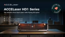 Kickstarter - ACCELaser HD1 World's First Dual Laser with Flying 3D Galvo