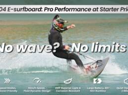 Kickstarter - JF04 E-surfboard Pro Performance at Starter Prices