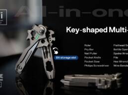Kickstarter - KeyMaster 2.0 The Upgraded 18-in-1 Titanium EDC Tool