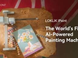 Kickstarter - LOKLiK iPaint The World's First AI-Powered Painting Machine