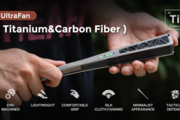 Kickstarter - UltraFan Titanium & Carbon Fiber EDC Fan Emergency Tool