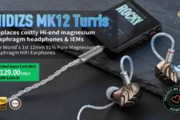 Kickstarter - World‘s 1st 12mm 91% Pure Magnesium™ Diaphragm HiFi Earphone