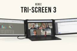 Kickstarter - Xebec Tri-Screen 3 Instantly Add Two Monitors To Any Laptop