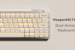 Kickstarter - Nics Hesper64(100) Dual-Action Low-Profile Keyboard