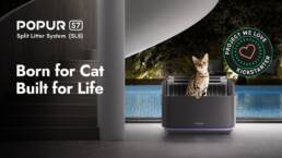 Kickstarter - Popur S7 Split Litter System Born for Cat, Built for Life