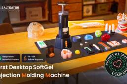 Kickstarter - SALTGATOR The 1st Desktop SoftGel Injection Molding Machine