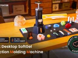 Kickstarter - SALTGATOR The 1st Desktop SoftGel Injection Molding Machine
